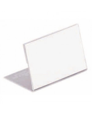 DURABLE Tischnamensschild 805419 150x61mm Acryl tr 10 St./Pack.