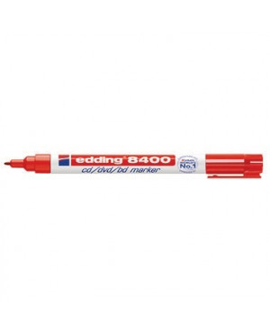 edding CD/DVD-Marker 8400 4-8400002 0,5-1mm Rundspitze rt
