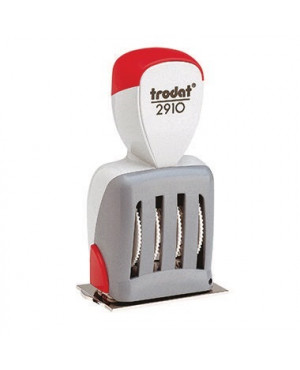 trodat Datumstempel Classic 73359 6x3,5x10,2cm l.gr/rt