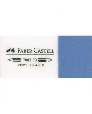 Faber-Castell Radierer KOMBI 7082-20 188220 22x12x62mm weiß/blau