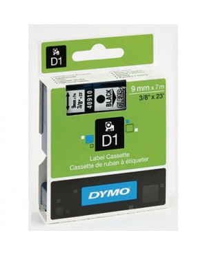 DYMO Schriftbandkassette D1 S0720670 9mmx7m sw auf tr