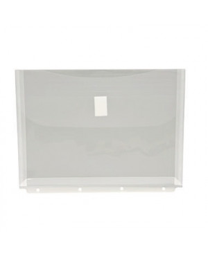 Dokumententasche DIN A4 mit Abheftrand transparent 5 St./Pack.