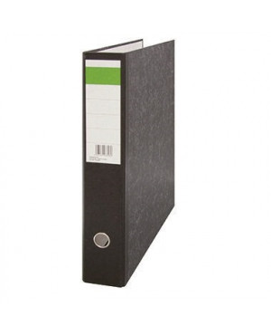 Ordner DIN A3 hoch 75mm Recyclingpapier schwarz