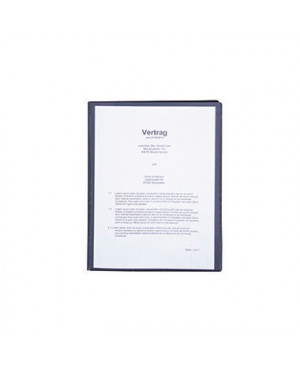 Sichtbuch DIN A4 30Hüllen Polypropylen schwarz