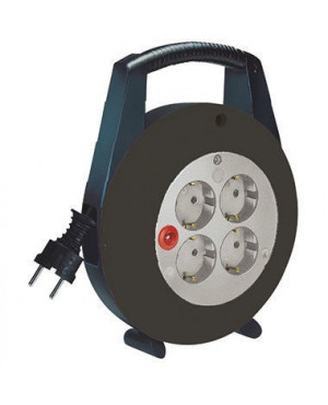 brennenstuhl Kabelbox Vario-Line 1092200 4fach 5m Kabel schwarz