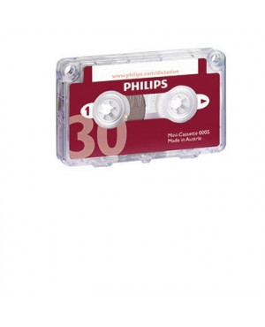 Philips Diktierkassette LFH0005/60 max. 2x15min.