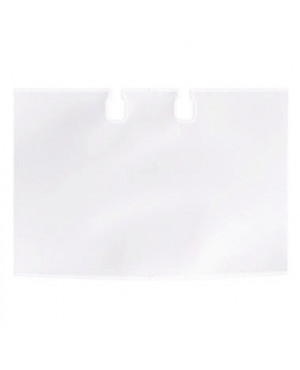 DURABLE Visitenkartenhülle VISIFIX flip 241819 PVC tr 40 St./Pack.