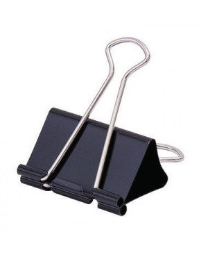 Soennecken Foldbackklemmer 1564 25x9mm schwarz 12 St./Pack.