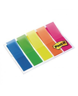 Post-it Haftstreifen Index Mini 683HF5 leuchtfarben 5 St./Pack.