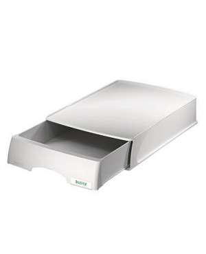Leitz Briefablage Plus 52100085 DIN A4 stapelbar PS grau