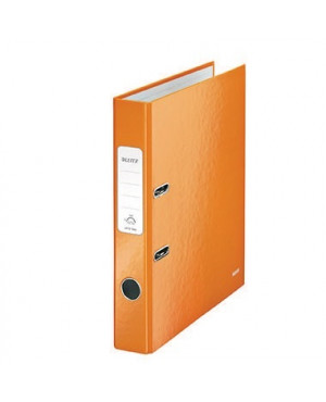 Leitz Ordner WOW 10060044 DIN A4 50mm Pappe orange metallic