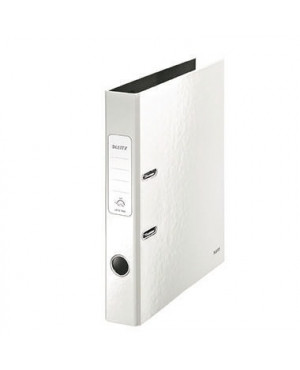 Leitz Ordner WOW 10060001 DIN A4 50mm Pappe perlweiß