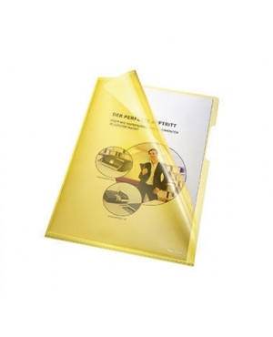 Bene Sichthülle 205000GE DIN A4 HPVC gelb 100 St./Pack.