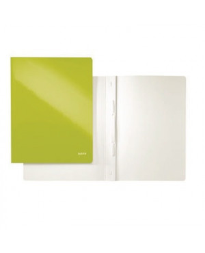 Leitz Schnellhefter WOW 30010064 DIN A4 250g Karton grün metallic