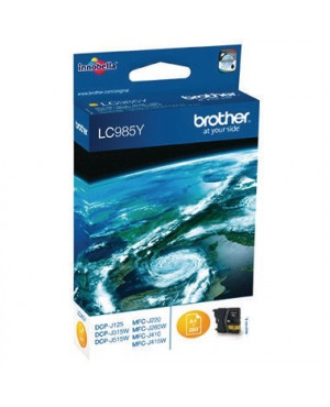 Brother Tintenpatrone LC985Y 260Seiten gelb