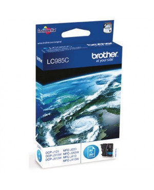 Brother Tintenpatrone LC985C 260Seiten cyan