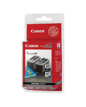 Canon Tintenpatrone PG40+CL41 sw/farbig 2 St./Pack.