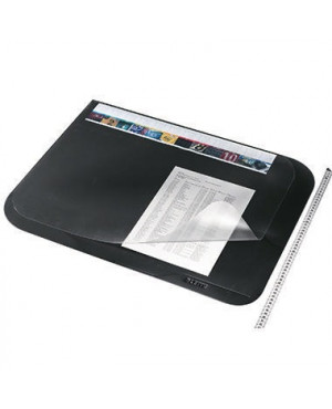 Leitz Schreibunterlage 53120095 65x50cm mit Abdeckung PVC schwarz