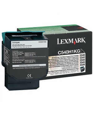 Lexmark Toner C540H1KG 2.500Seiten schwarz