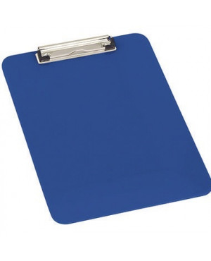 Klemmbrett DIN A4 Polystyrol blau