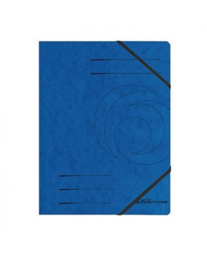 Herlitz Eckspanner 11387180 DIN A4 Colorspankarton blau