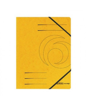 Herlitz Eckspanner 11387164 DIN A4 Colorspankarton gelb