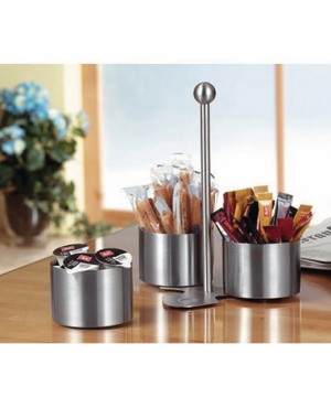 Esmeyer Servierset Boston 400-1790 16x16x24cm 3Schalen/1Halter silber