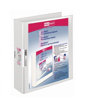 Veloflex Präsentationsringbuch VELODUR 1138190 40mm weiß