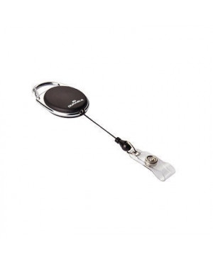 DURABLE Ausweishalter JoJo STYLE 832401 schwarz 10 St./Pack.