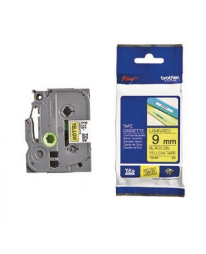 P-touch Schriftbandkassette TZE621 9mmx8m laminiert sw auf ge