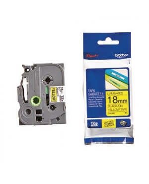 P-touch Schriftbandkassette TZE641 18mmx8m laminiert sw auf ge