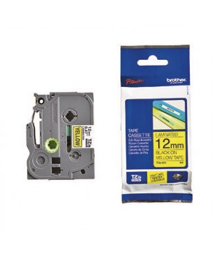 P-touch Schriftbandkassette TZE631 12mmx8m laminiert sw auf ge