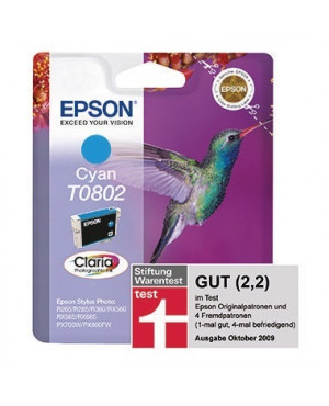 Epson Tintenpatrone C13T08024011 900Seiten 7,4ml cyan