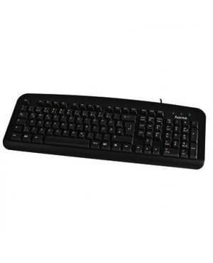 Hama Tastatur Basic Keybord K212 00057209 16x2x46cm USB schwarz