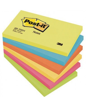 Post-it Haftnotiz Active Collection 655TFEN sortiert 6 St./Pack.