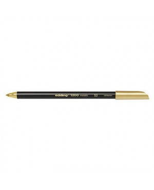 edding Fasermaler 1200 metallic color pen 4-1200053 1-3mm gold