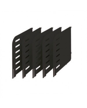 styro Trennwand styrodoc 280-3015.95 schwarz 5 St./Pack.
