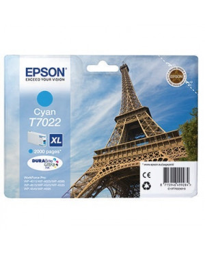 Epson Tintenpatrone C13T70224010 2.000Seiten 21ml cyan