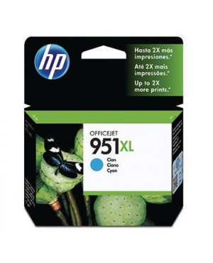 HP Tintenpatrone CN046AE#BGX Nr.951XL 1.500Seiten 17ml cyan