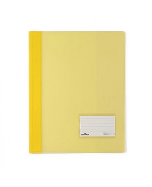 DURABLE Schnellhefter DURALUX 268004 DIN A4 Hartfolie gelb