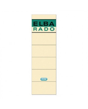 ELBA Ordneretikett 100420953 kurz/breit sk chamois 10 St./Pack.