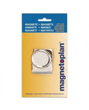 magnetoplan Magnetclip 16669 50mm silber