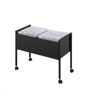 DURABLE Hängemappenwagen 100 DUO 308201 76x59,2x40cm schwarz