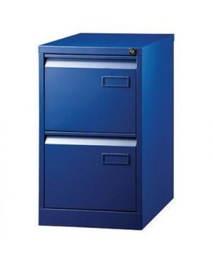 Bisley Hängeregistraturschrank Light IPCCA12639 1bahnig 2Schübe bl