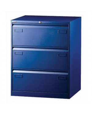 Bisley Hängeregistraturschrank Light CDF3639 2bahnig 3Schübe bl