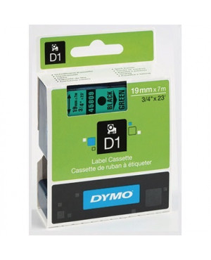DYMO Schriftbandkassette D1 S0720890 19mmx7m sw auf gr