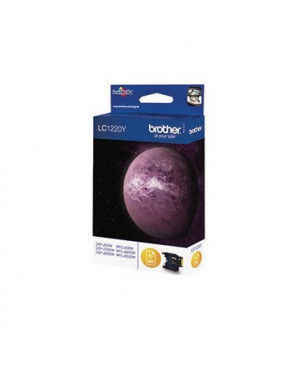 Brother Tintenpatrone LC1220Y 300Seiten gelb