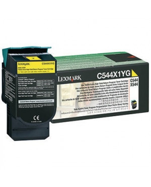 Lexmark Toner C544X1YG 4.000Seiten gelb