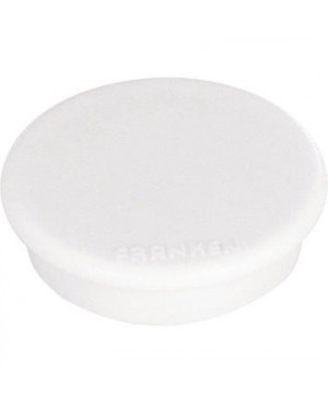 Franken Magnet HM20 09 rund 24mm weiß 10 St./Pack.