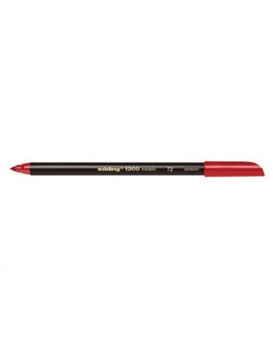 edding Fasermaler 1200 metallic color pen 4-1200072 1-3mm rot